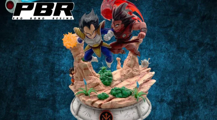 Imagen de Dragon Ball: Imágenes exclusivas de la figura de Goku y Vegeta de Pro Bono Resins