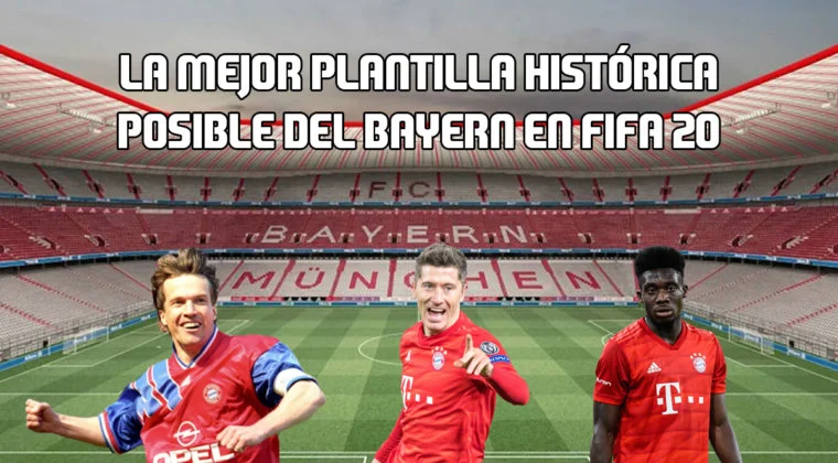 Imagen de FIFA 20: la mejor plantilla histórica posible del Bayern en Ultimate Team