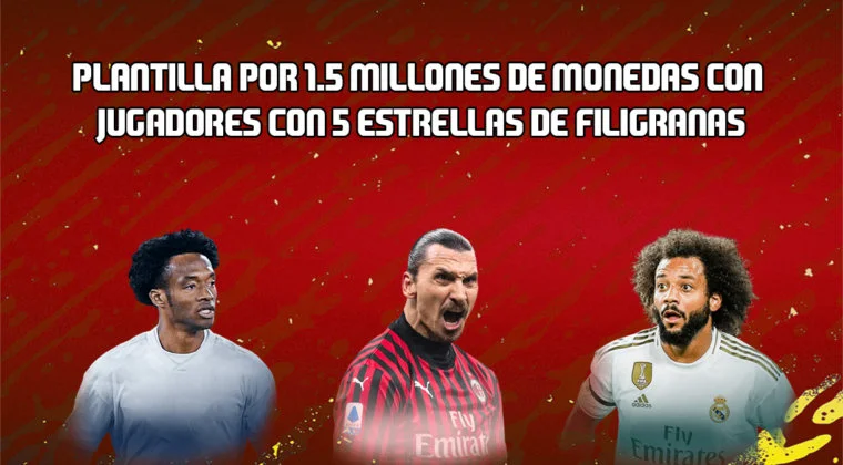 Imagen de FIFA 20: equipo para los amantes de las skills por 1.500.000 monedas