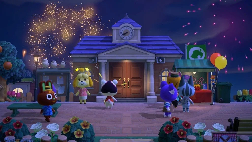 animal crossing fuegos artificiales 2
