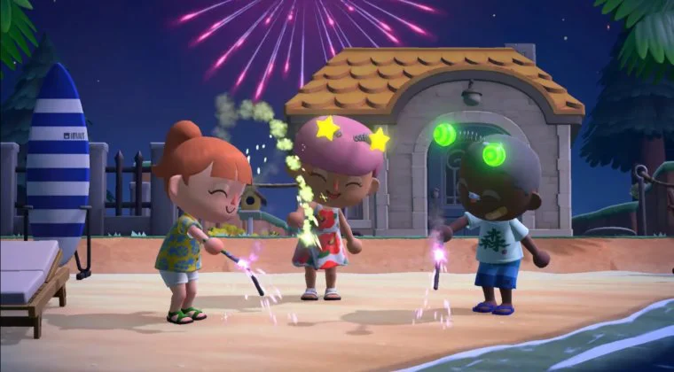 Imagen de Animal Crossing: New Horizons presenta su nueva actualización: casa del sueño, fuegos artificiales...