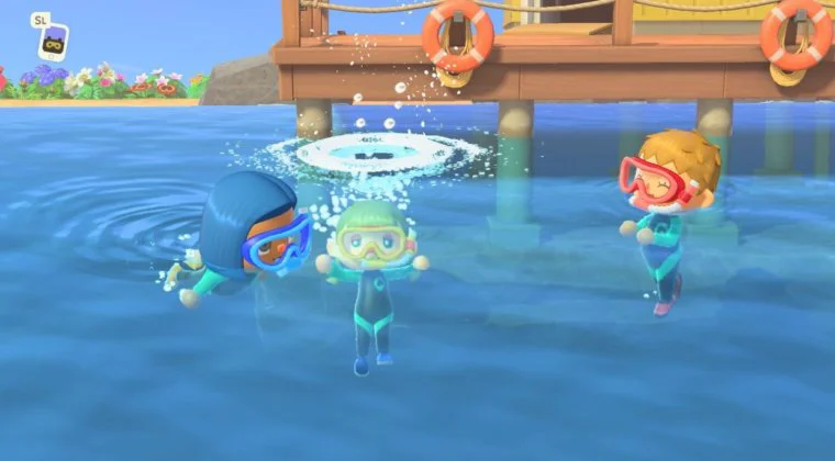 Imagen de Animal Crossing: New Horizons - cómo conseguir el traje de baño para nadar y bucear