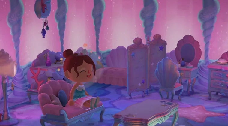 Imagen de Animal Crossing: New Horizons - cómo conseguir recetas de sirena y las perlas para construirlas