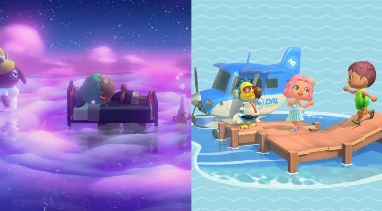 Imagen de Animal Crossing: New Horizons - ¿en qué se parece y diferencia el viaje en sueño del normal?