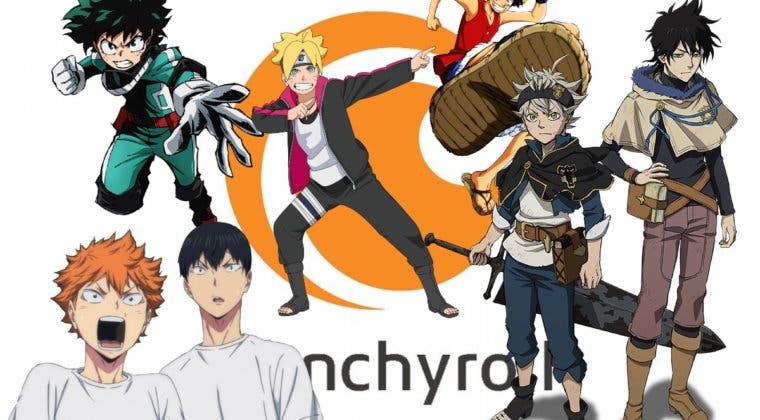 Imagen de Crunchyroll revela algunos de sus animes más populares en 2020