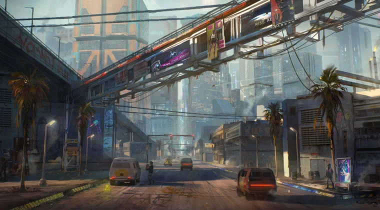 Imagen de CD Projekt RED muestra Santo Domingo en nuevos artes conceptuales de Cyberpunk 2077