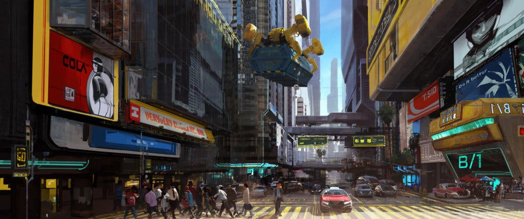 cyberpunk 2077 ciudad 2