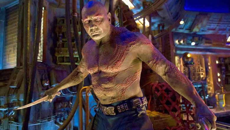 Drax Dave Bautista Guardianes de la Galaxia