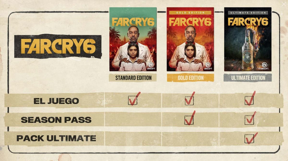 Far cry 6 ultimate edition что входит