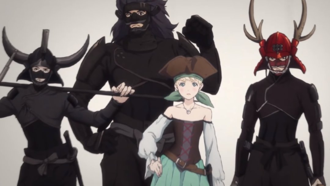 Fena Pirate Princess Chapter 1 Fena: Pirate Princess - Tráiler del nuevo anime de Production I.G.