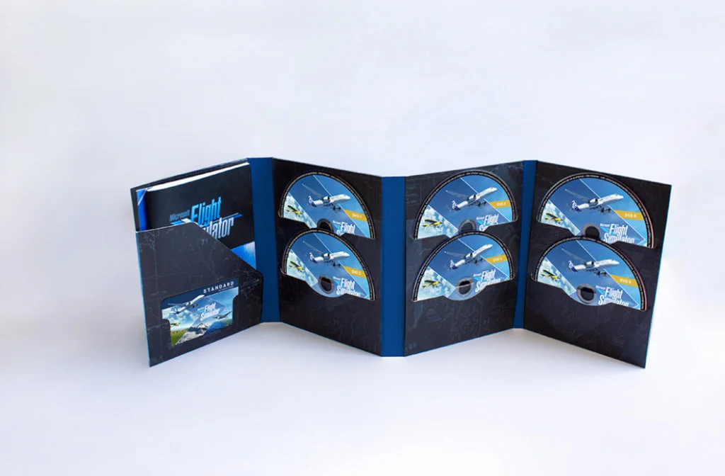 flight simulator caja