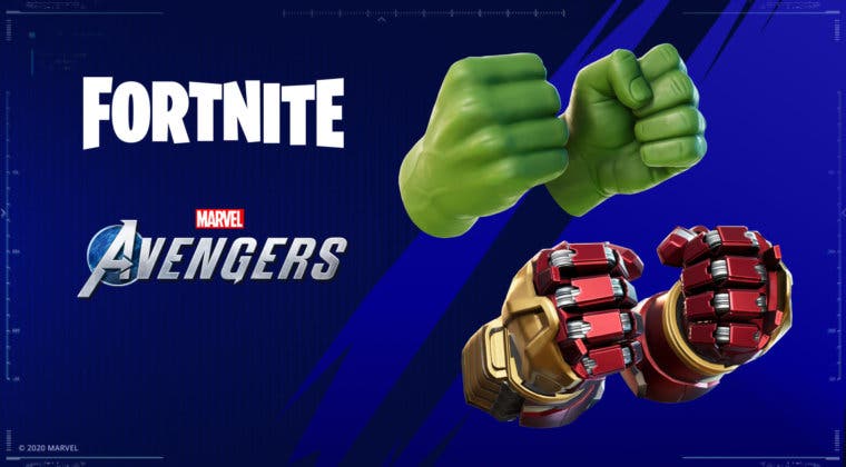 Imagen de Fortnite: cómo conseguir gratis los puños de Hulk y Iron-Man con Marvel's Avengers