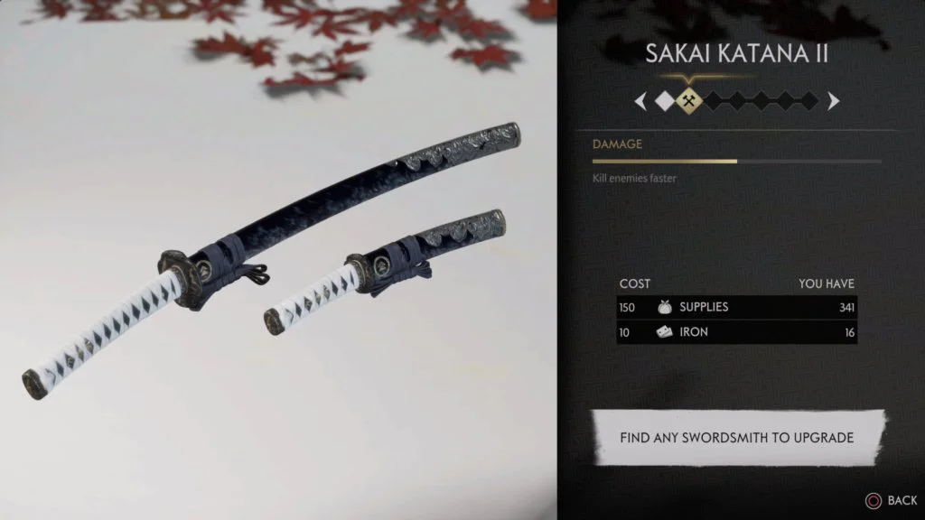ghost of tsushima arbol de habilidades 3