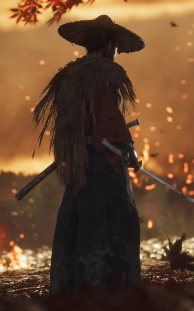 ghost of tsushima mobile wallpaper 8