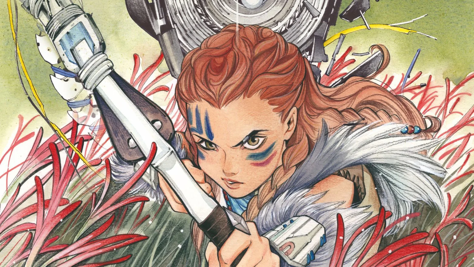 cómic de Horizon Zero Dawn