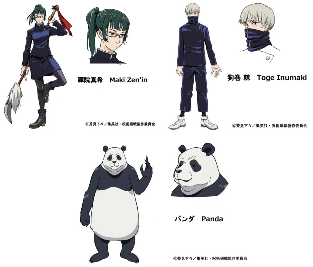 jujutsu kaisen disenos