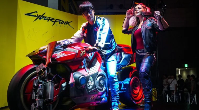 Imagen de Kojima, mente tras Death Stranding, se muestra como un personaje de Cyberpunk 2077