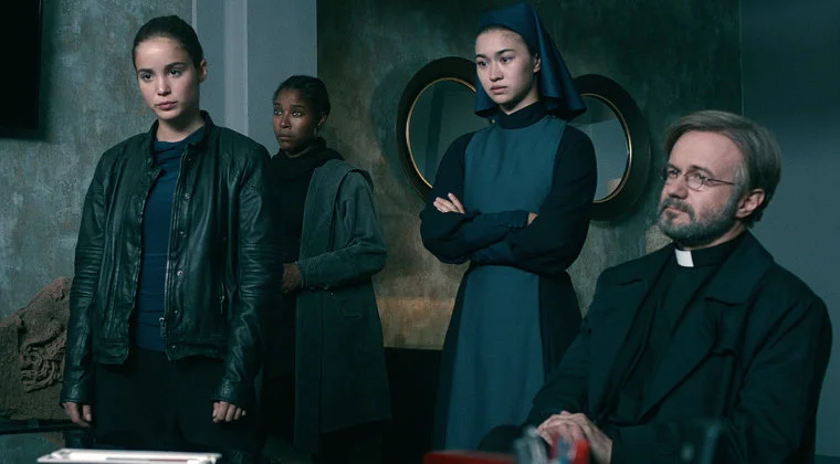 Imagen de Ya disponible en Netflix la primera temporada de La monja guerrera, serie grabada en Málaga