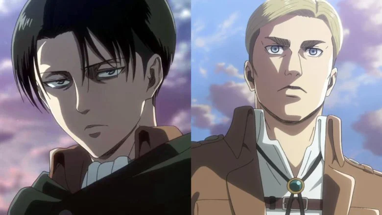 Erwin y Levi de Ataque a los Titanes