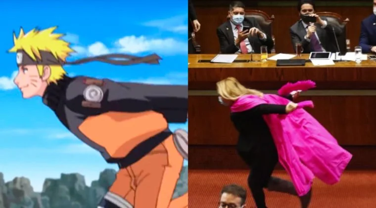 Imagen de Una diputada chilena hace el 'Naruto Run' en pleno congreso