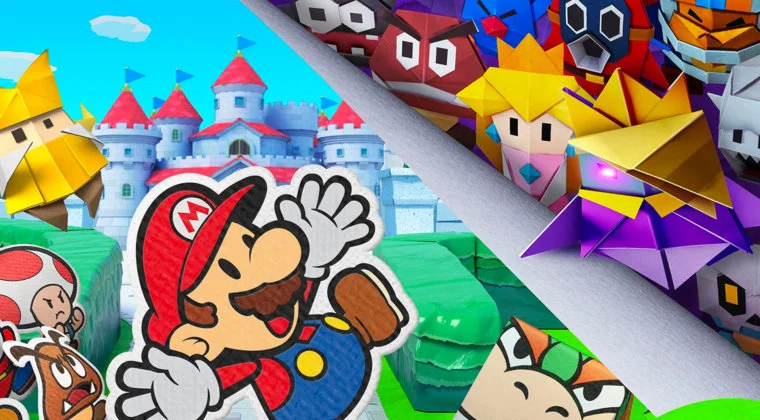 Imagen de Decora tu móvil con estos fondos de pantalla de Paper Mario: The Origami King