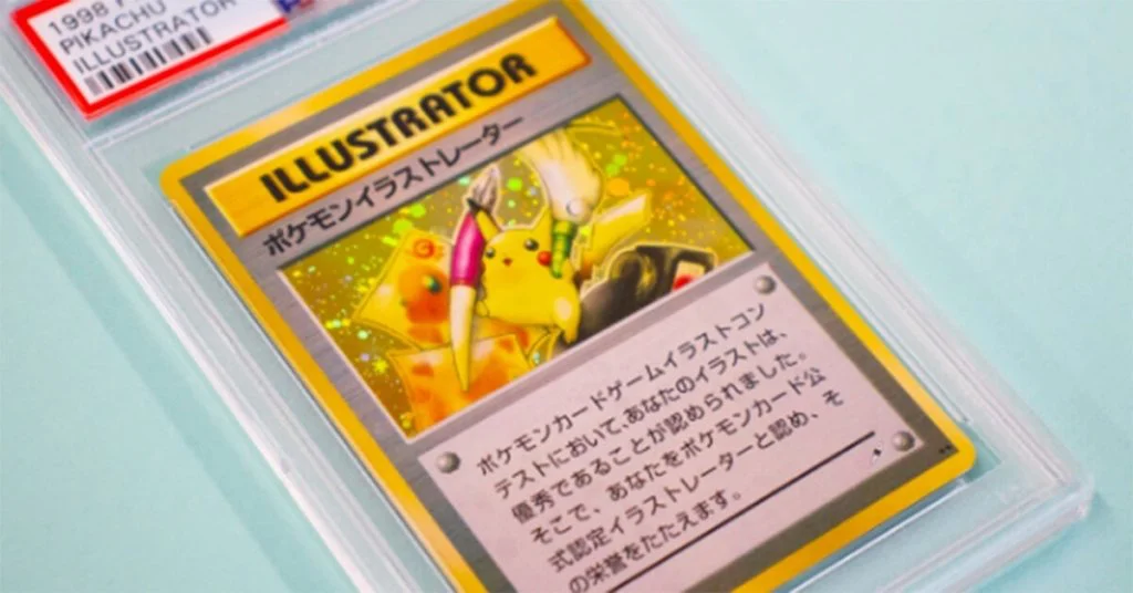 pokemon pikachu illustrator carta
