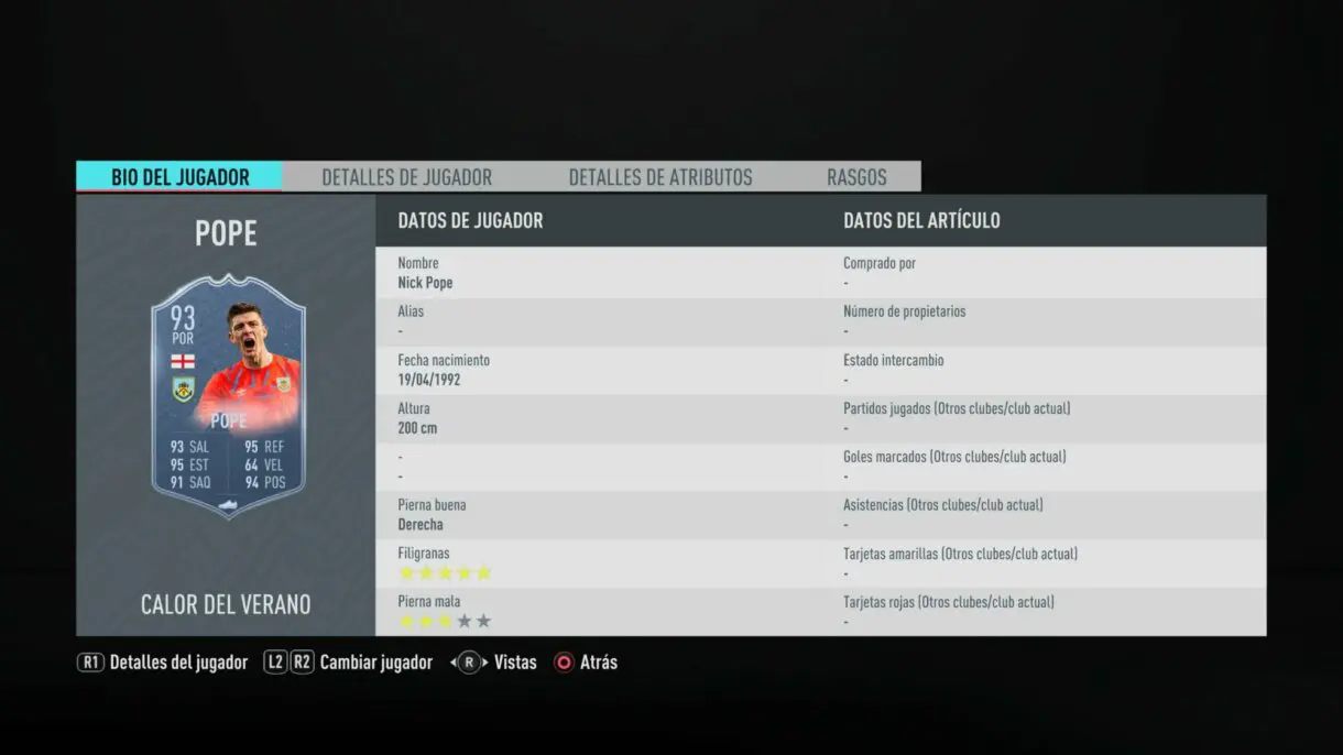 pope summer heat fifa 20