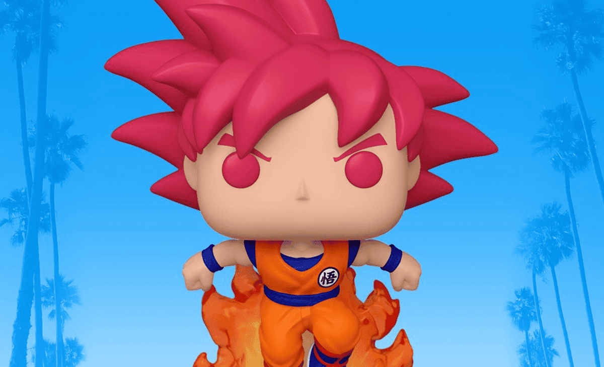 Dragon Ball Z Super Saiyan God Goku Pop Vinyl Figure - wide 7