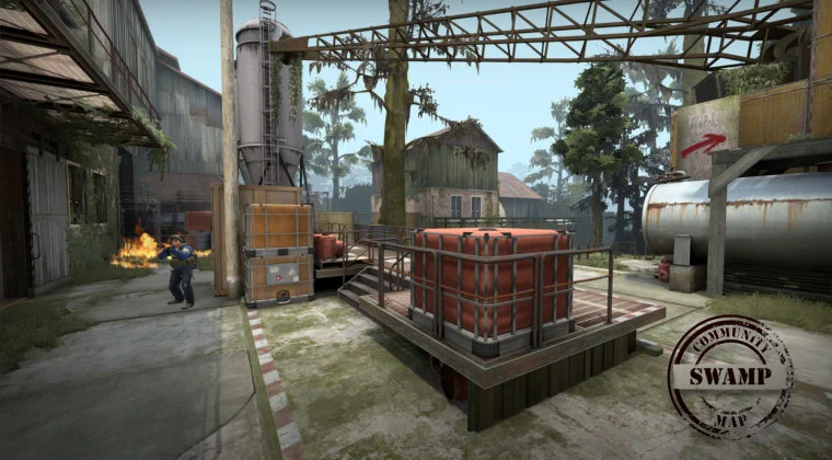 Imagen de CS:GO recibe una actualización que añade los mapas Mutiny y Swamp