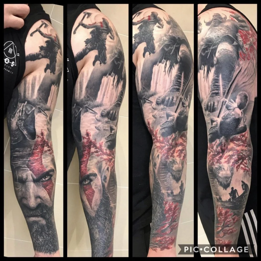 tatuaje god of war