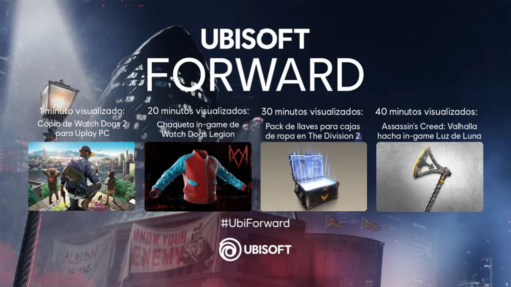 ubisoft forward recompensas