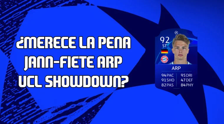 Imagen de FIFA 20: ¿Merece la pena Jann-Fiete Arp UCL Showdown? + Solución de su SBC