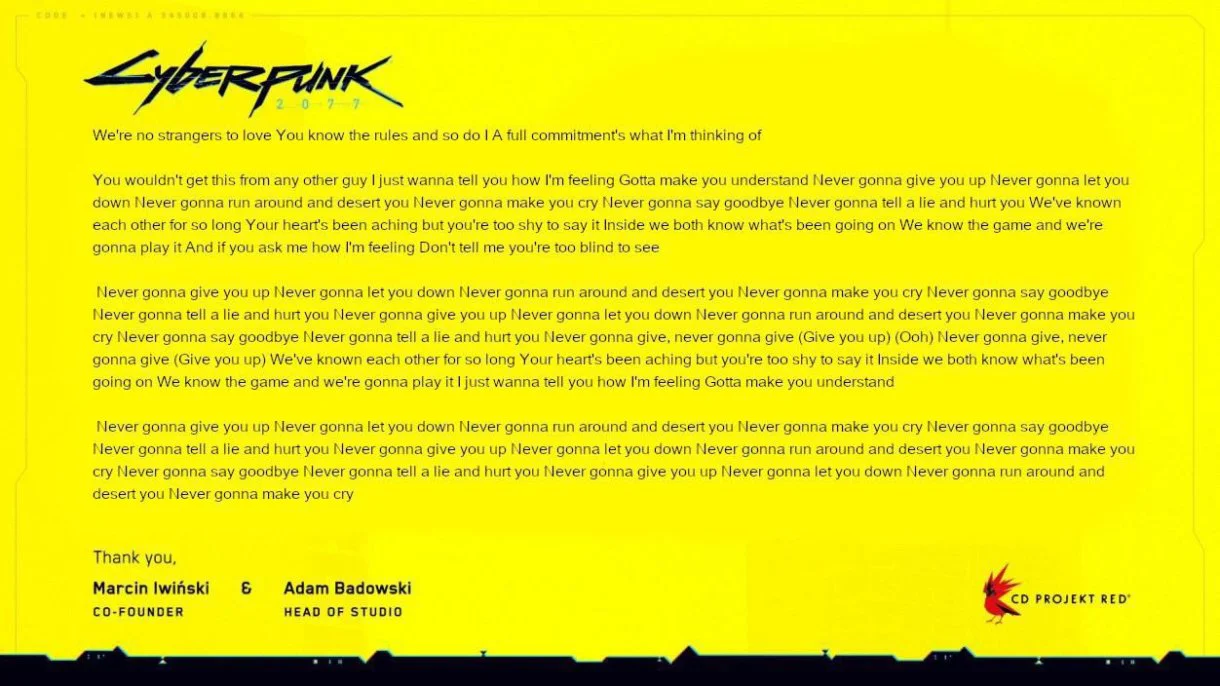 Cyberpunk 2077 m