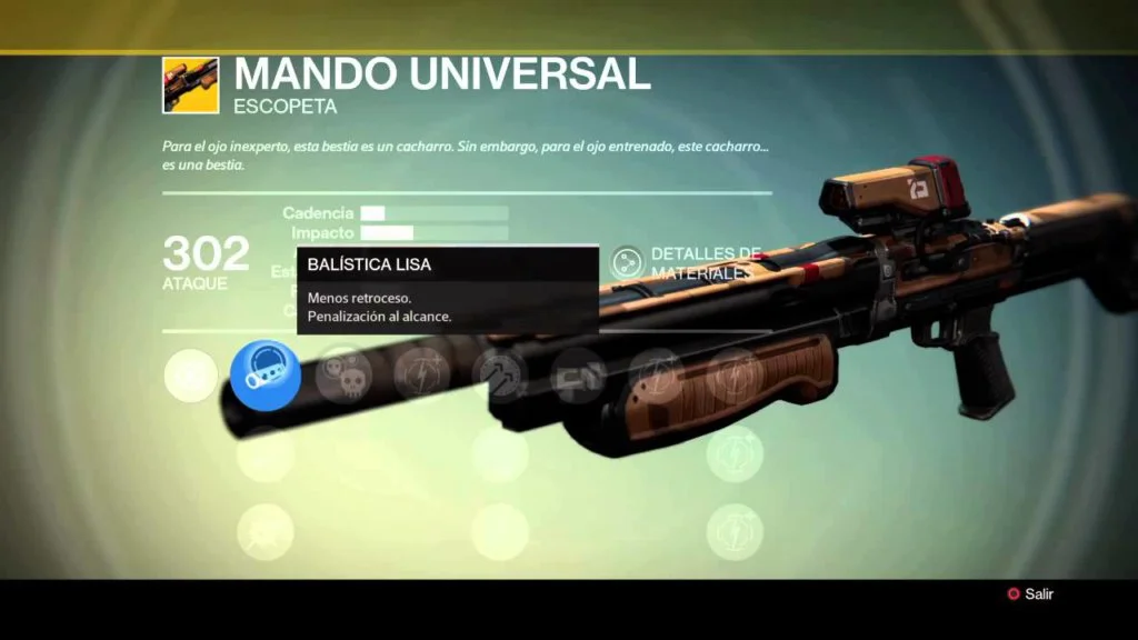 Destiny 2 Mando Universal