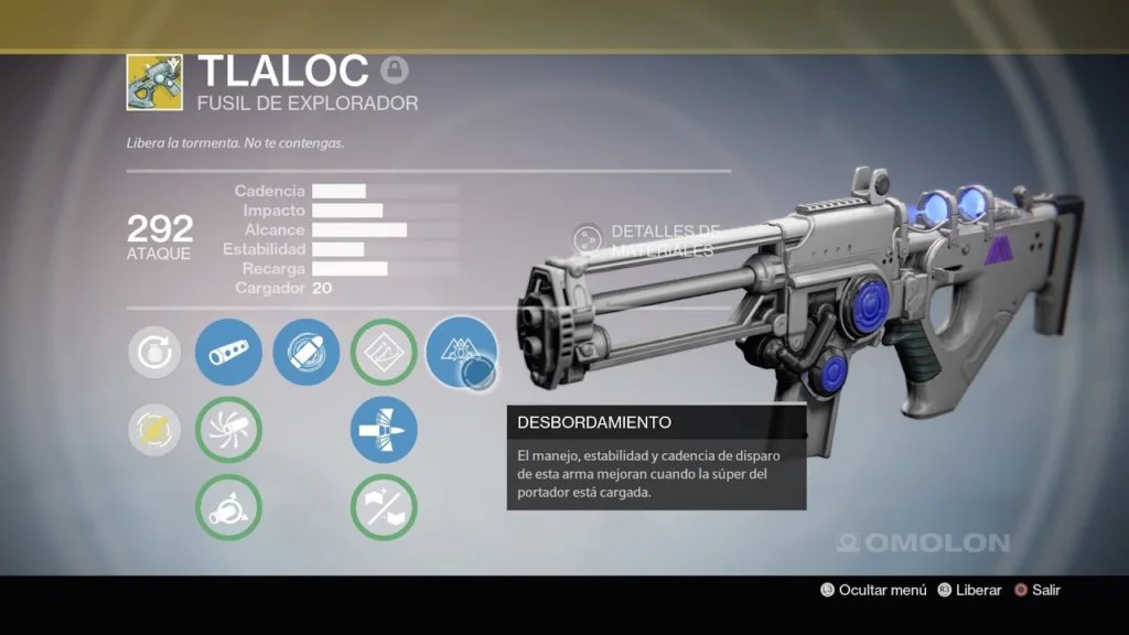 Destiny 2 Tlaloc