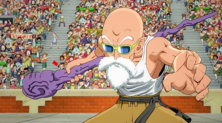 Imagen de El Maestro Roshi prepara su llegada a Dragon Ball FighterZ con nuevas imágenes