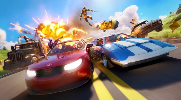 Imagen de Descubren un glitch de Fortnite que te permitirá volar con los nuevos coches