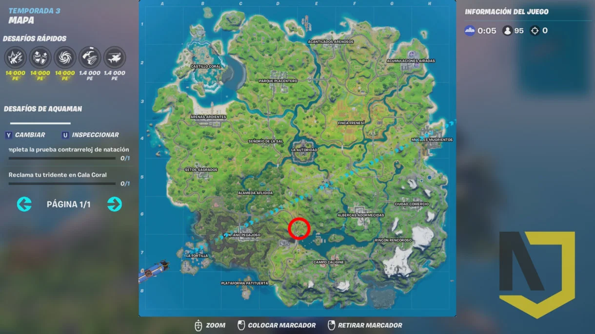 Fortnite mapa marvel 2