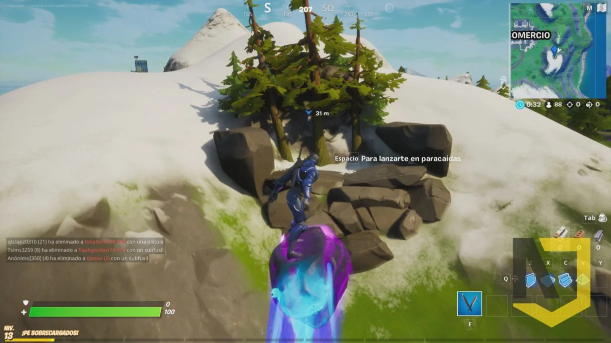 Fortnite trono 2