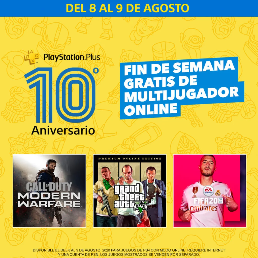 PS PLUS Online Multiplayer Weekend 2