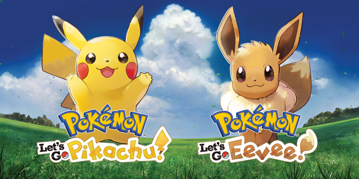 Pokémon Lets Go Pikachu Eevee