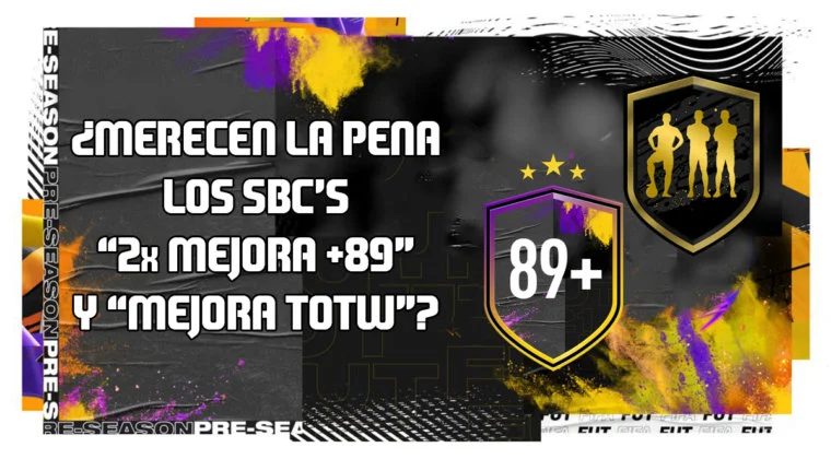 Imagen de FIFA 20: ¿Merecen la pena los SBC's "Doble mejora +89" y "Mejora TOTW"?