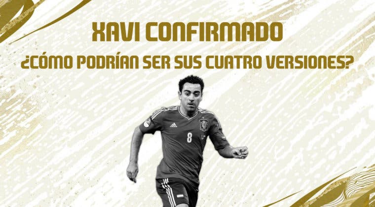 Imagen de Xavi Hernández confirmado como Icono para FIFA 21 + ¿Qué etapas representarían sus cuatro versiones?