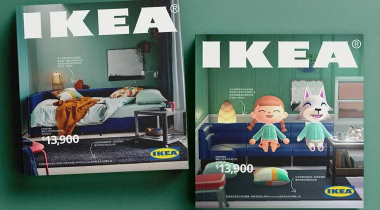 Imagen de IKEA Taiwan utiliza Animal Crossing para recrear su catálogo de 2021