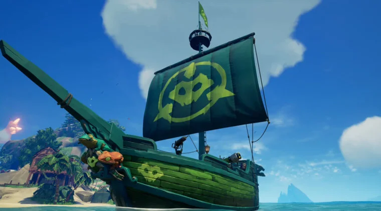 Imagen de Sea of Thieves celebra el lanzamiento de Battletoads regalando una increíble skin