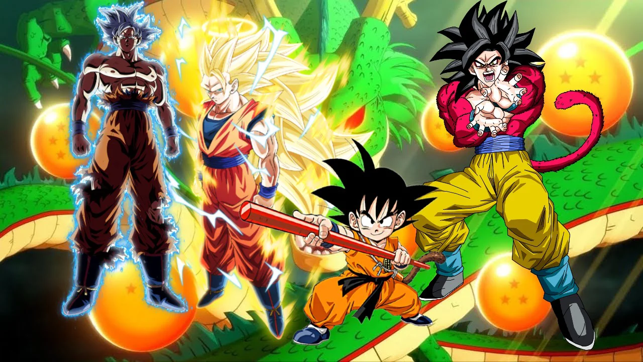 dragon ball super, z, gt u original