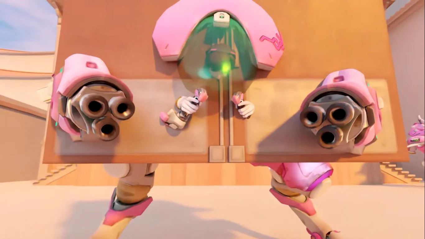 dva overwatch puerta