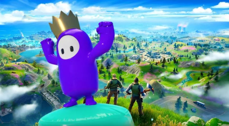 Imagen de Así serían los disfraces de Fall Guys en colaboración con Fortnite