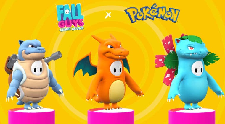 Imagen de Fall Guys: Así serían las skins de los Pokémon iniciales en el juego