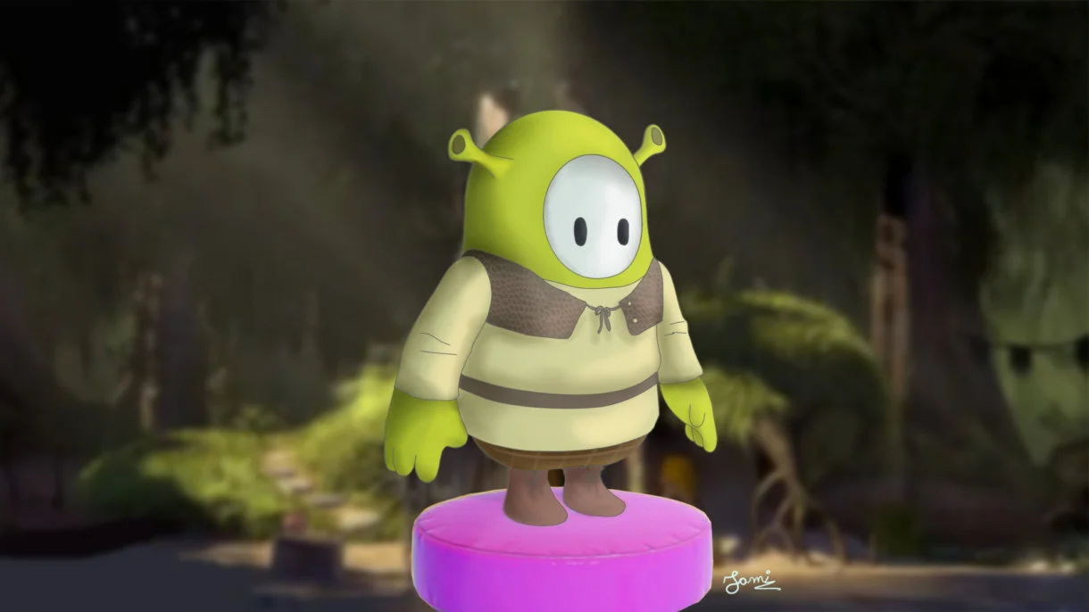 fall guys shrek